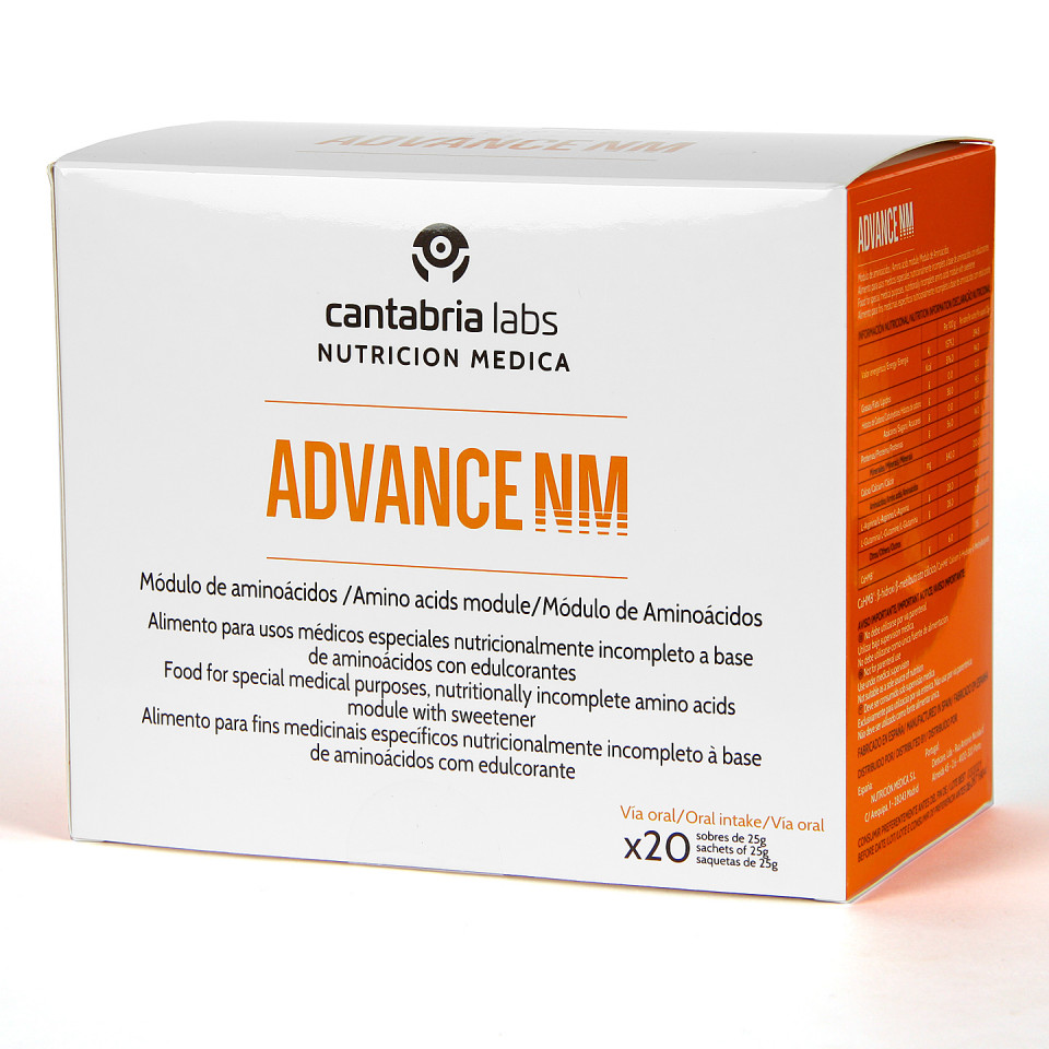 Advance NM 20 sobres Nutrición Médica Cantabria Labs Farmacia Jiménez