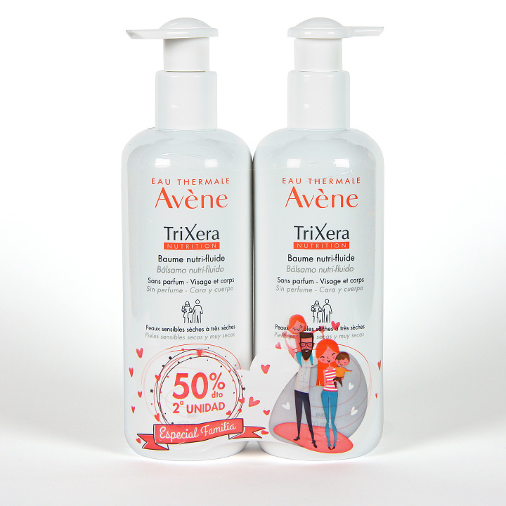 Avene Trixera Bálsamo Nutri Fluido 400 ml Pack Duplo Farmacia Jiménez