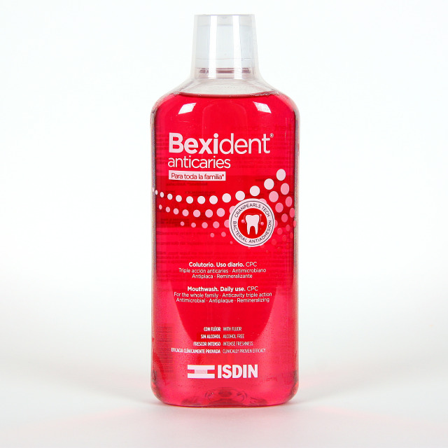 Bexident Isdin Colutorio anticaries 500 ml Farmacia Jiménez