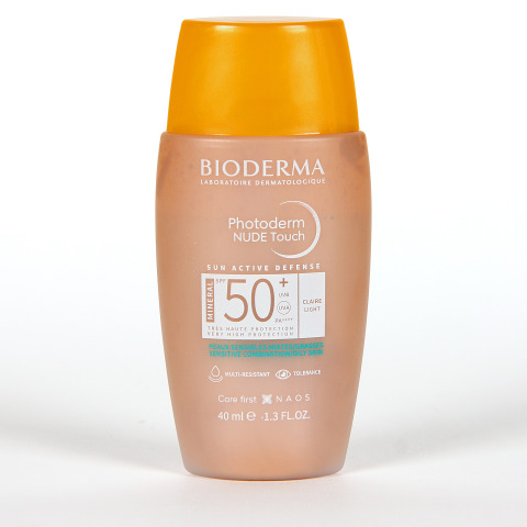 Bioderma Photoderm NUDE SPF 50 Color Claro 40 ml Farmacia Jiménez