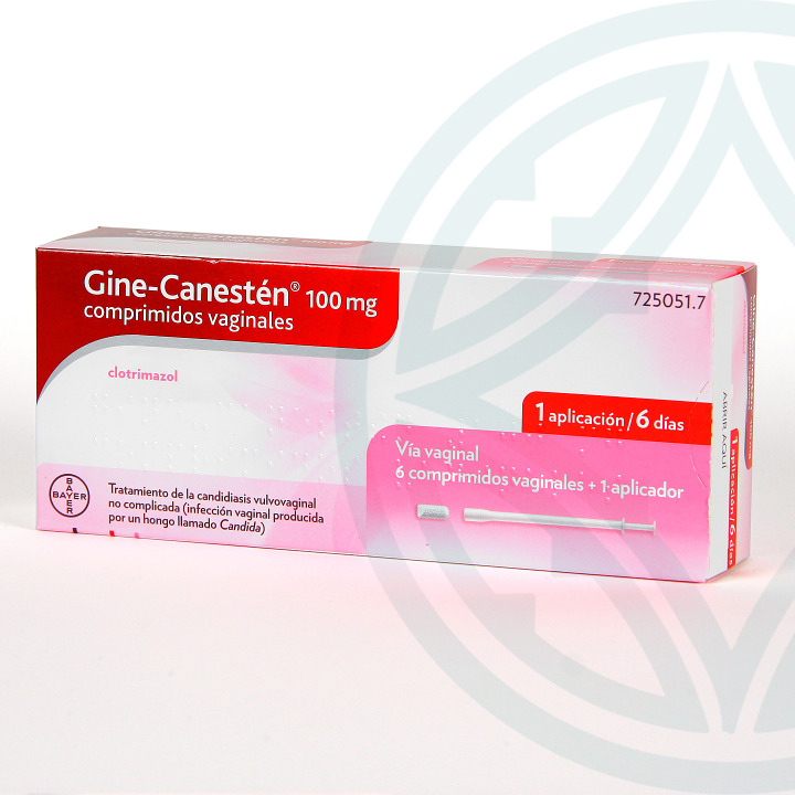 Gine Canest N Mg Comprimidos Vaginales Farmacia Jim Nez