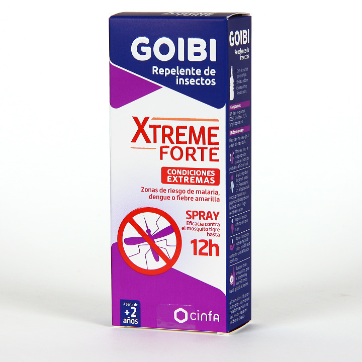 Goibi Repelente Antimosquitos Xtreme Forte Spray 75 ml Farmacia Jiménez