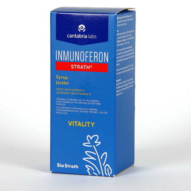 Inmunoferon Strath Jarabe Vitality Ml Farmacia Jim Nez