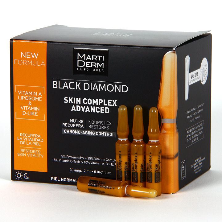 Martiderm Skin Complex Black Diamond 30 ampollas Farmacia Jiménez