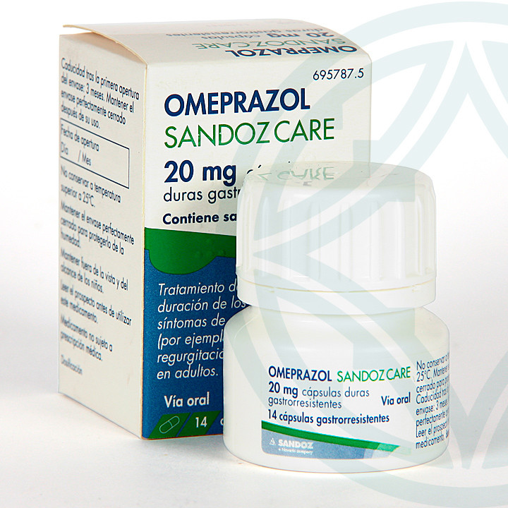 Omeprazol Sandoz Care Efg Mg C Psulas Frasco Ardores Farmacia