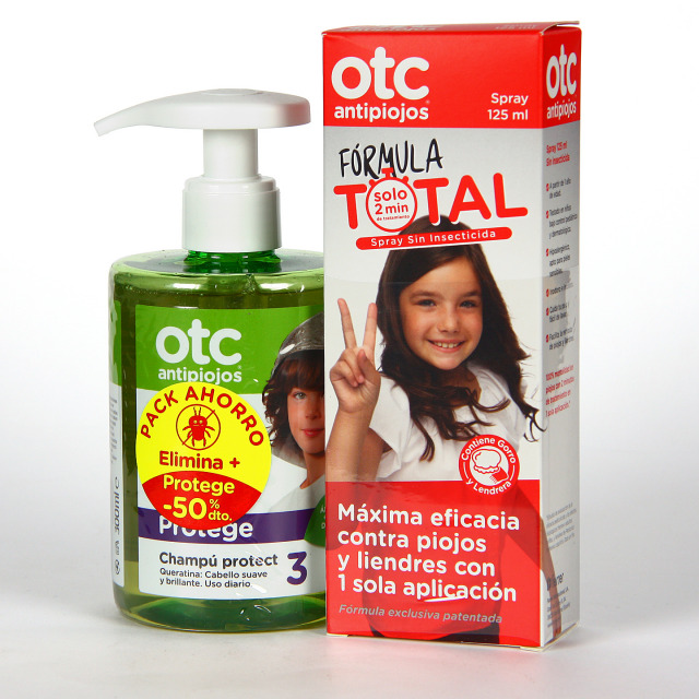 Otc Antipiojos F Rmula Total Spray Ml Champ Ml Dto Pack