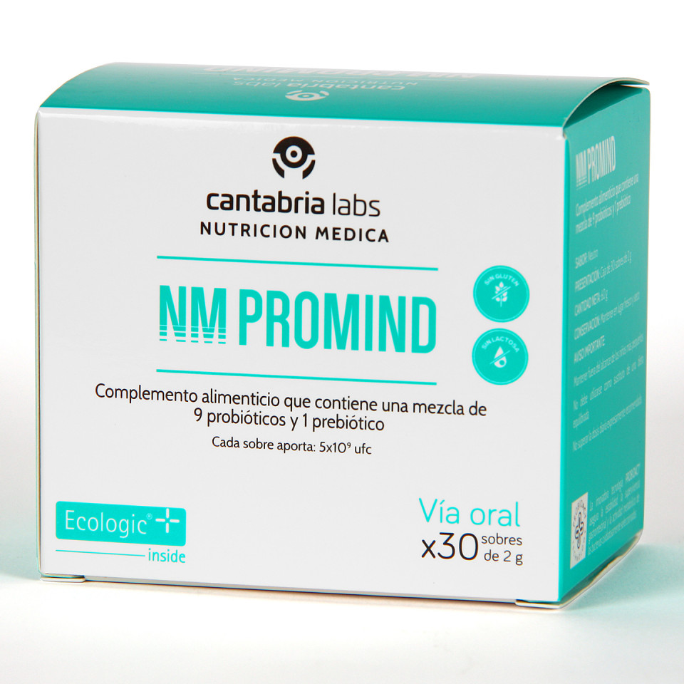 Promind NM 30 sobres Nutrición Médica Cantabria Labs Farmacia Jiménez