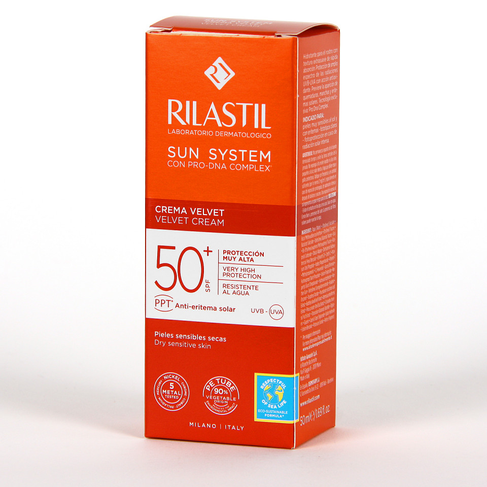 Rilastil Sun System Crema Velluto SPF 50 50 ml Farmacia Jiménez