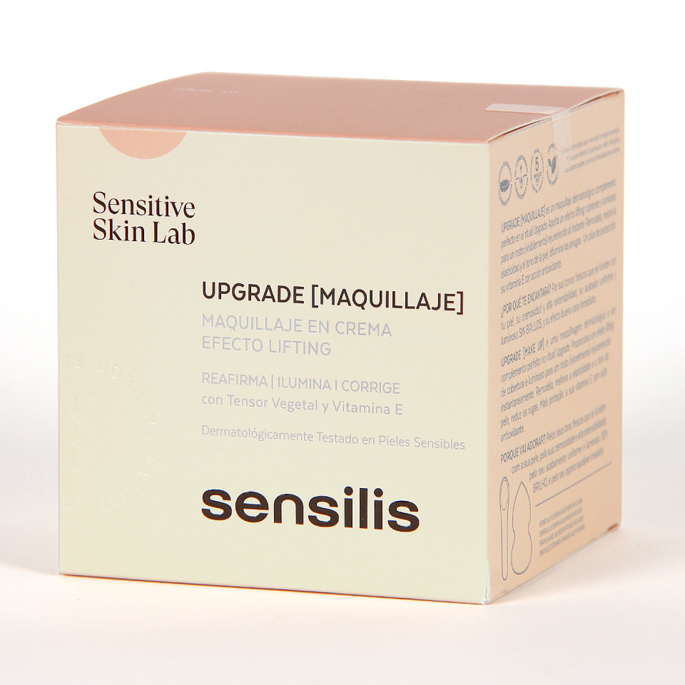 Sensilis Upgrade Make Up Maquillaje Efecto Lifting Beige Farmacia