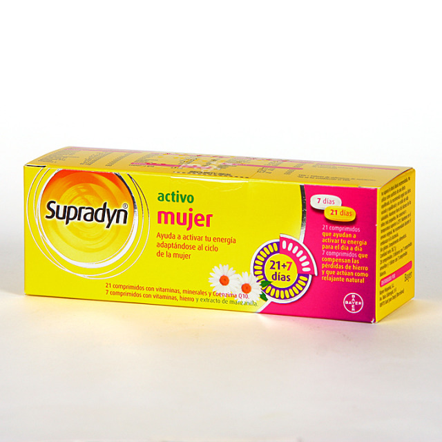 Supradyn Activo Mujer Farmacia Jiménez