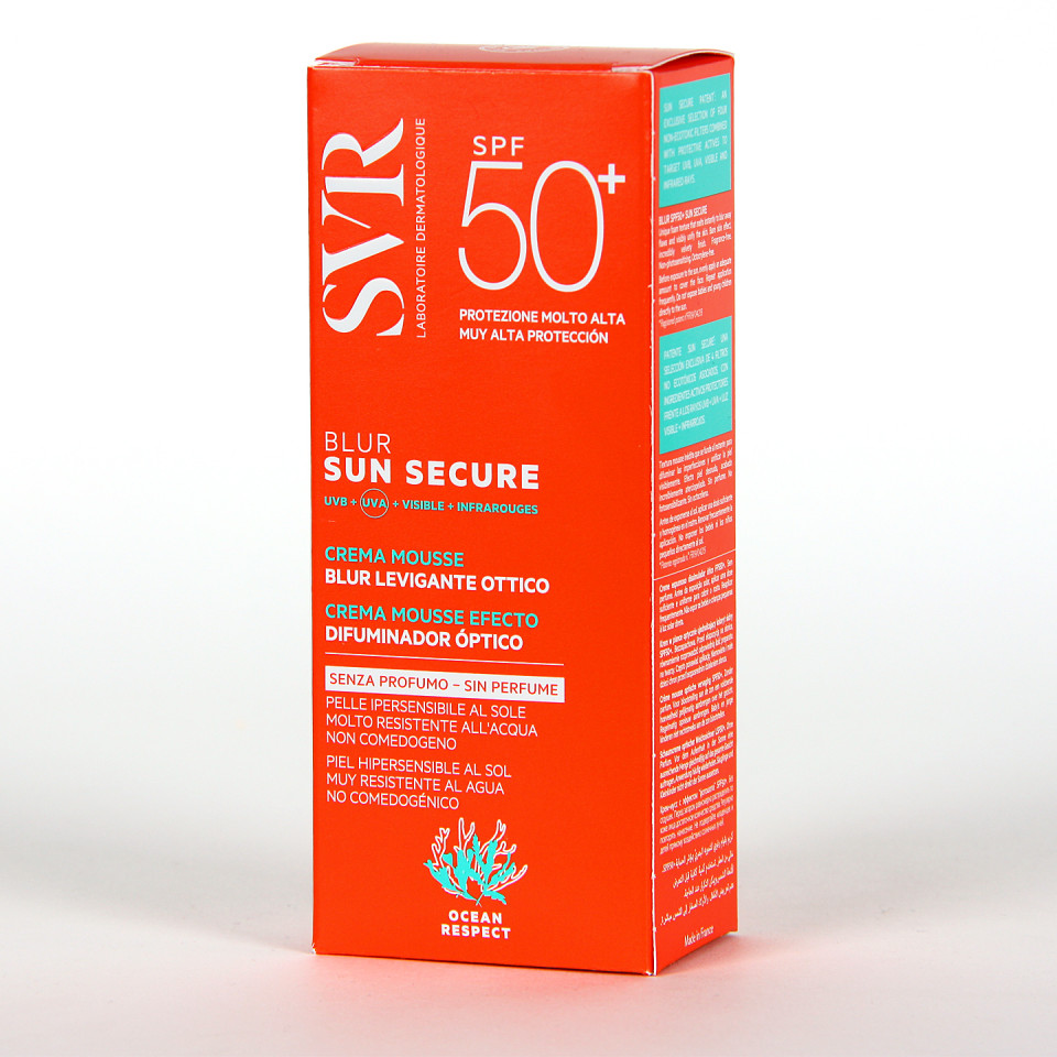 Svr Sun Secure Blur Sin Perfume Spf Ml Farmacia Jim Nez