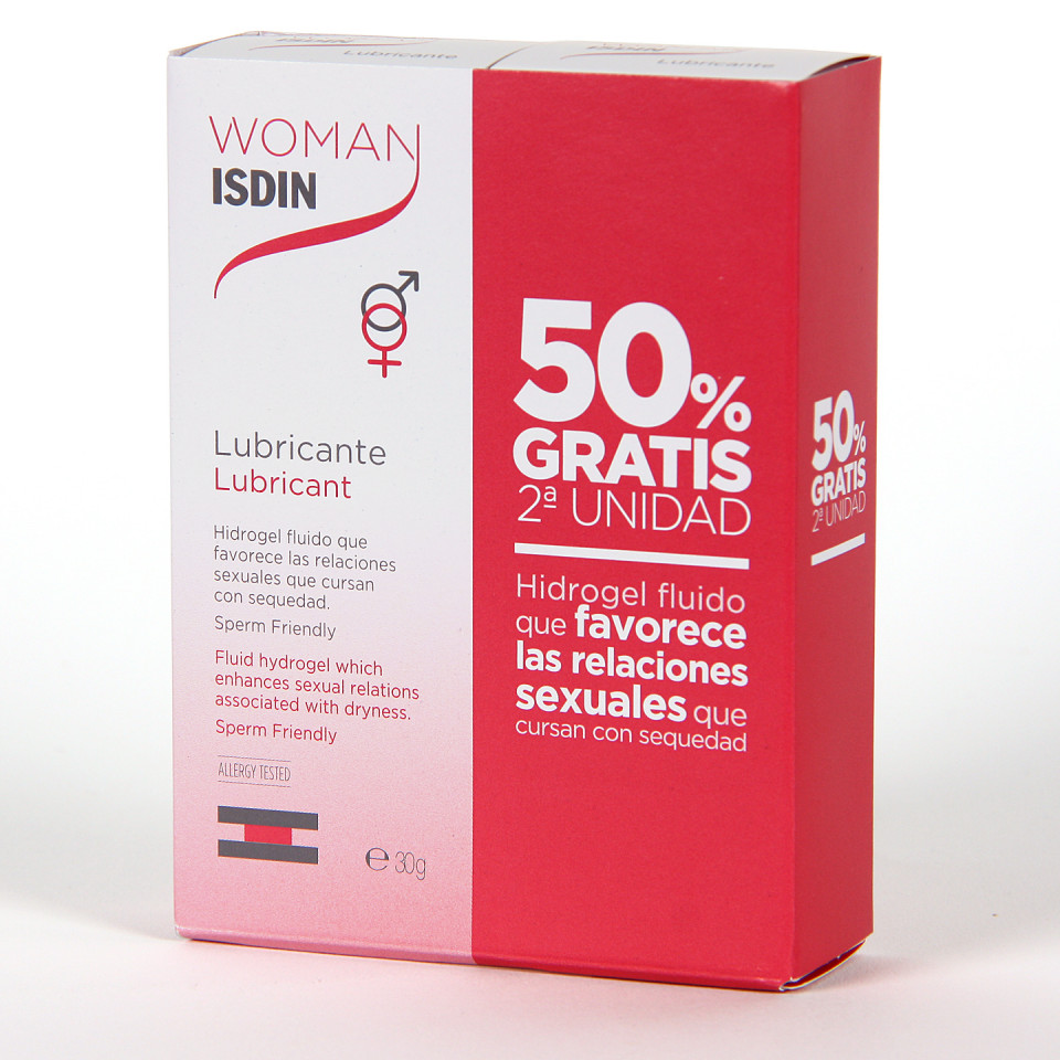 Woman Isdin Lubricante Hidrogel 30 g Pack Duplo Farmacia Jiménez