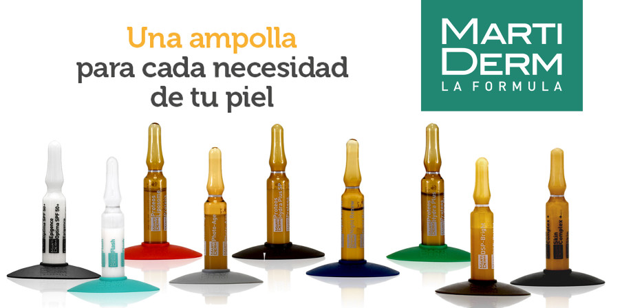Ampollas Martiderm, ¿sabes cuál es la mejor para tu piel? ¡Te hablamos sobre todas!