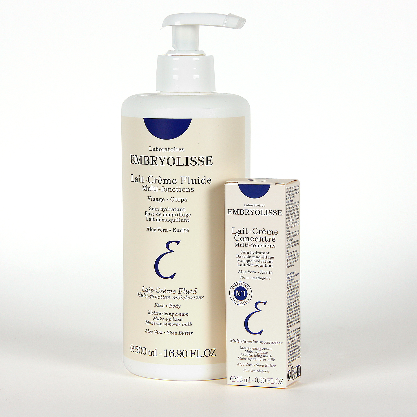Leche hidratante fluida corporal de Embryolisse en su formato grande