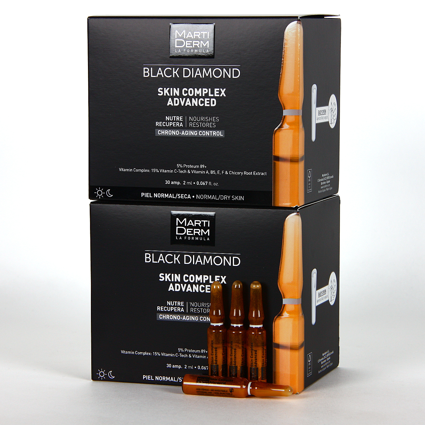 Pack con 2 unidades de Martiderm Black Diamind Skin Complex