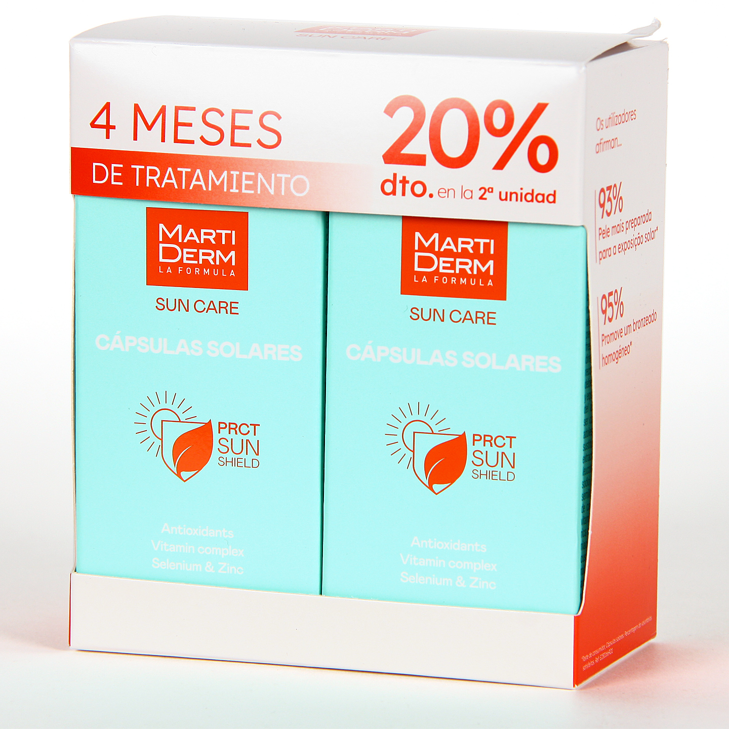 Pack Descuento Martiderm cápsulas 60x2