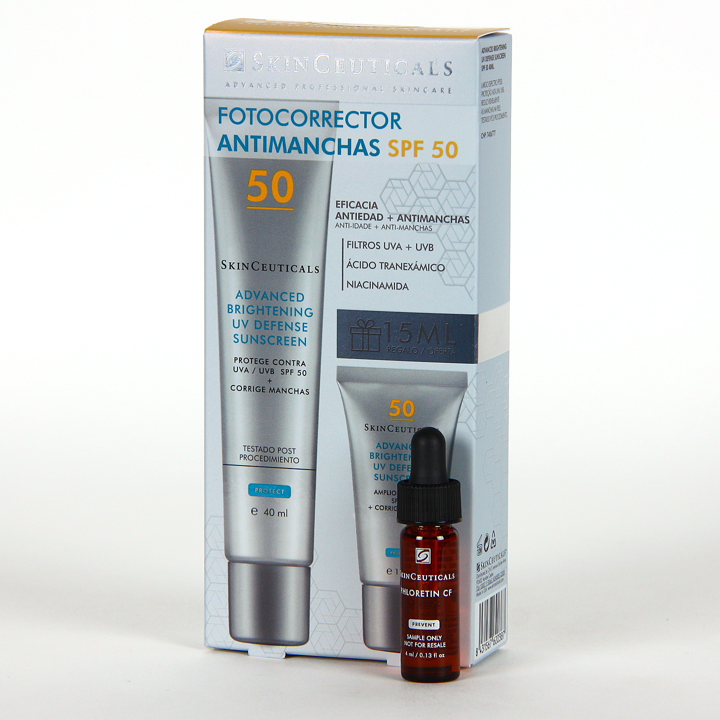 SkinCeuticals protector solar pack advanced brightening