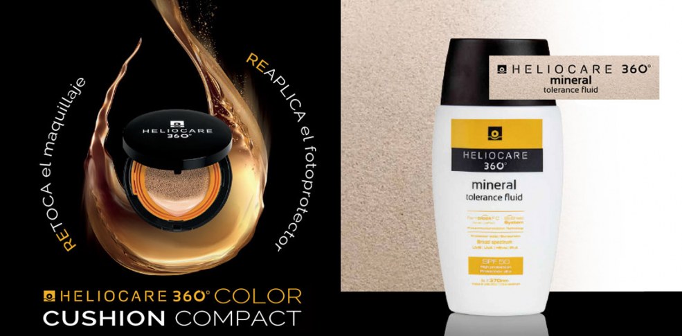 Heliocare 360º Cushion y Heliocare 360º Mineral
