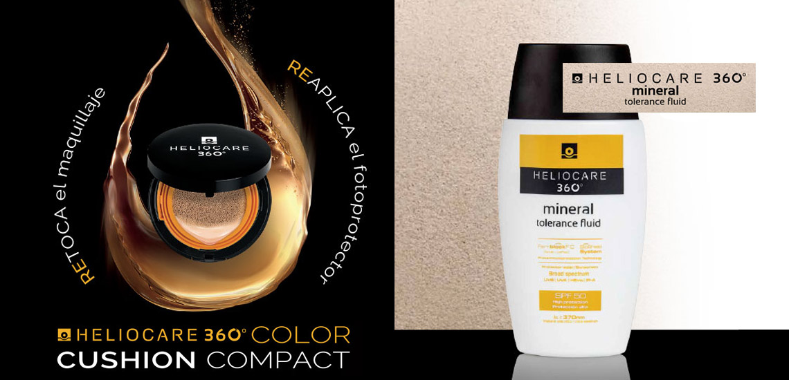 Heliocare 360º Cushion y Heliocare 360º Mineral