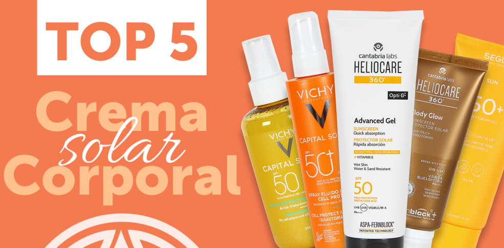 Los 5 mejores protectores solares para cuerpo de Farmacia Jiménez