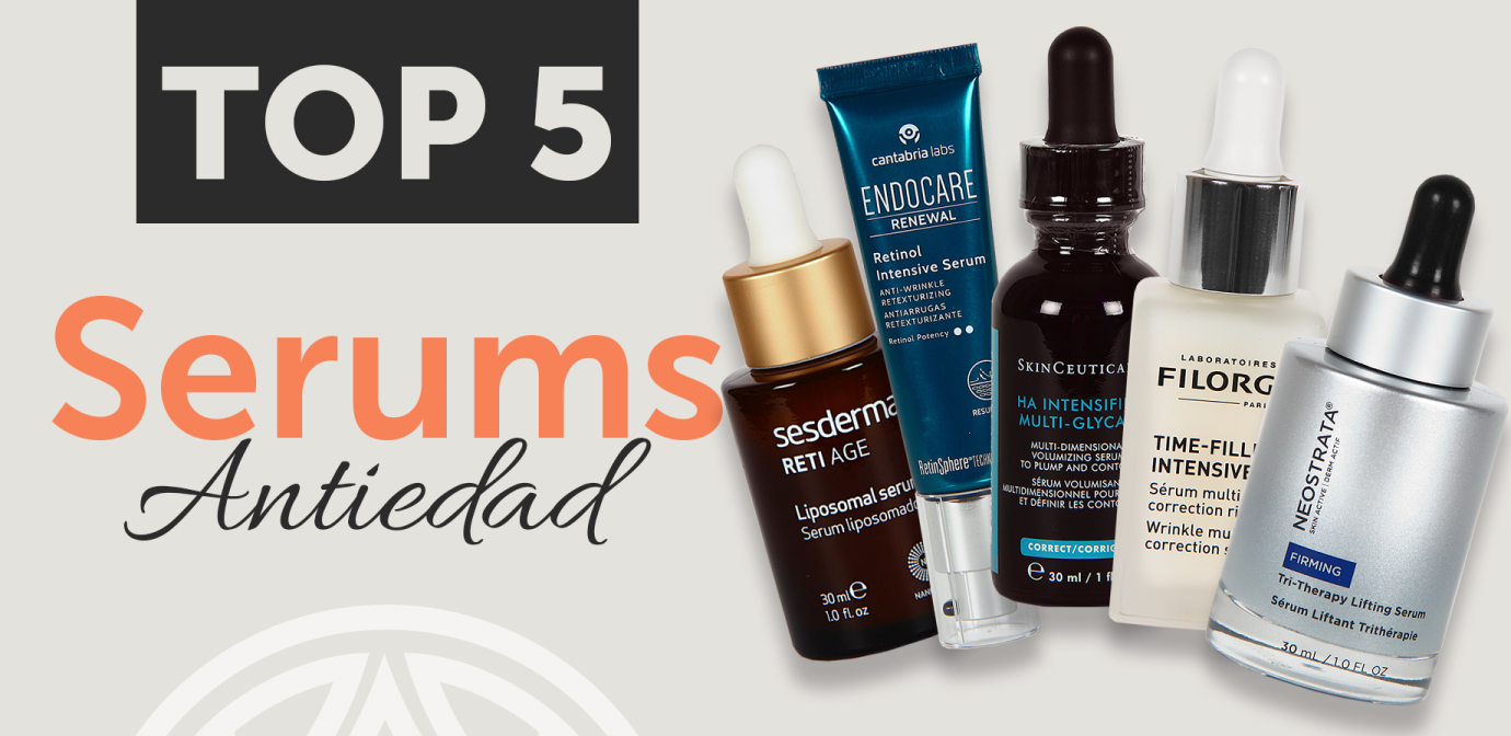 Los 5 mejores serums antiedad de Farmacia Jiménez