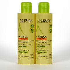 A-Derma Exomega Duplo Aceite de ducha y baño Duplo 30% en segunda unidad