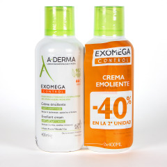 A-Derma Exomega Control Crema Pack Duplo 2x400 ml