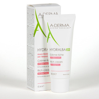 A-Derma Hydralba 24h Crema Hidratante Rica 40 ml