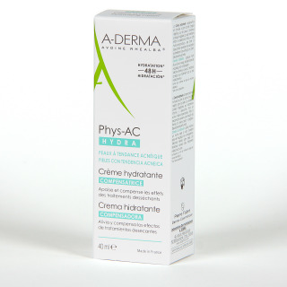 A-Derma PHYS-AC Hydra Crema Compensadora 40 ml