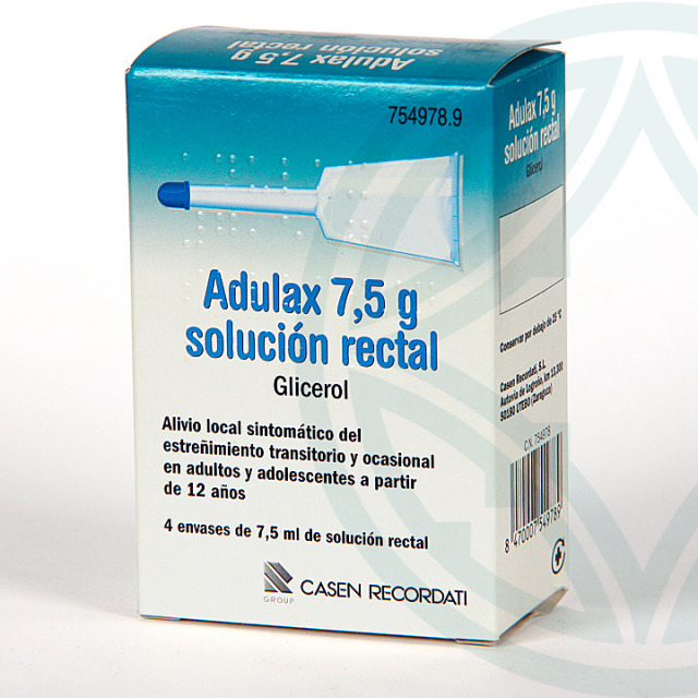 Adulax Solución Rectal 4 Enemas Glicerol Laxante Farmacia Jiménez