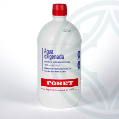 Agua Oxigenada Foret 10 volúmenes solución tópica 1000 ml