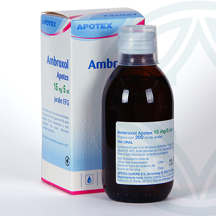 Ambroxol Apotex Efg 3 Mgml Jarabe 200 Ml Mucolítico Farmacia Jiménez 7188