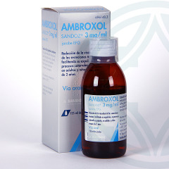 Ambroxol Sandoz EFG 3 mg/ml jarabe 125 ml