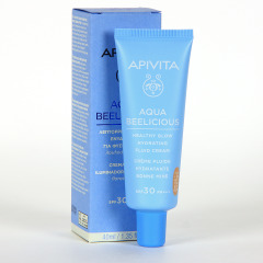 Apivita Aqua Beelicious Crema Iluminadora Hidratante Color SPF30 40ml