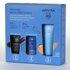 Apivita Aqua Beelicious Crema Iluminadora Hidratante Color SPF30 40ml PACK Regalo