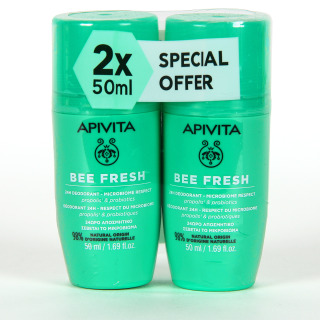 Apivita Bee PACK Duplo Fresh Desodorante 50 ml