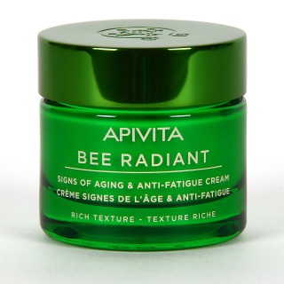 Apivita Bee Radiant Crema Signos de la edad y antifatiga con Peonía blanca y Propóleo patentado 50 ml