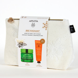 Apivita PACK Bee Radiant Gel-Crema Signos de la edad y antifatiga 50 ml