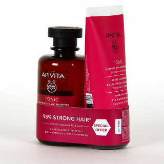 Apivita Champú Tonic Women 250ml & Acondicionador Tonic 150ml PACK PROMOCIONAL
