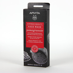 Apivita Express Beauty Mascarilla Facial Revitalizante & Radiante con Granada PACK 6x2 unidades