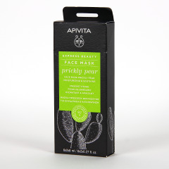 Apivita Express Beauty Mascarilla Hidratante Calmante con Higo chumbo PACK 6x2 unidades