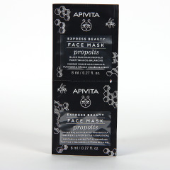 Apivita Express Beauty Mascarilla Limpiadora Purificante con Propóleo 2x8 ml