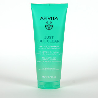 Apivita Just Bee Clear Gel Limpiador Purificante 200ml