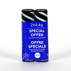 Apivita PACK DUPLO  Bálsamo Labial con Manteca de Cacao SPF 20,  4,4 g