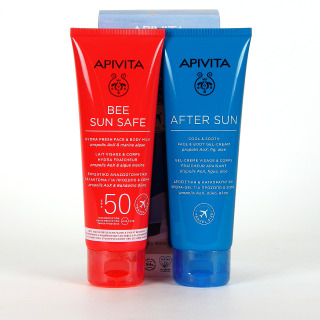 Apivita Pack Viaje Bee Sun Safe Hydra Fresh 100 ml + After Sun 100 ml