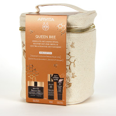Apivita Queen Bee Crema Regeneradora Antiedad Absoluto Textura Rica 50ml PACK REGALO Serum Queen Bee 10 ml y Contorno de ojos 5 ml