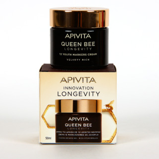 Apivita Queen Bee Longevity Crema Regeneradora Antiedad Absoluto Textura Rica 50ml