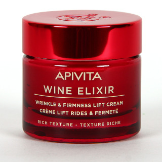 Apivita Wine Elixir Crema Textura Rica Antiarrugas y Reafirmante 50ml