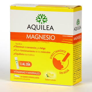Aquilea Magnesio 14 Sobres Granulados Sabor Limón