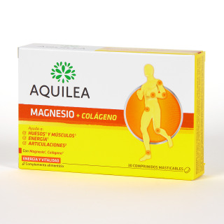 Aquilea Magnesio + Colágeno 30 comprimidos masticables